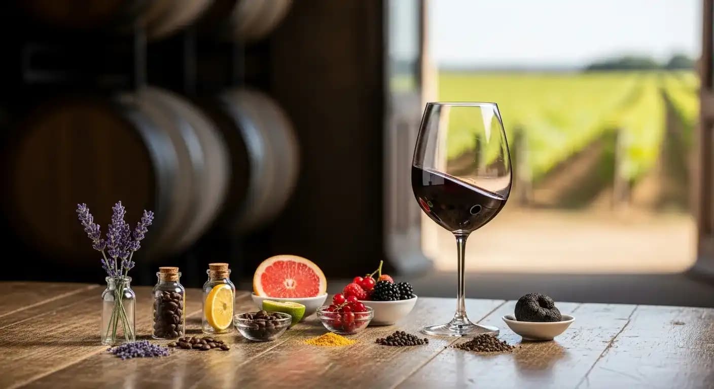 Les arômes du vin : guide complet des familles olfactives
