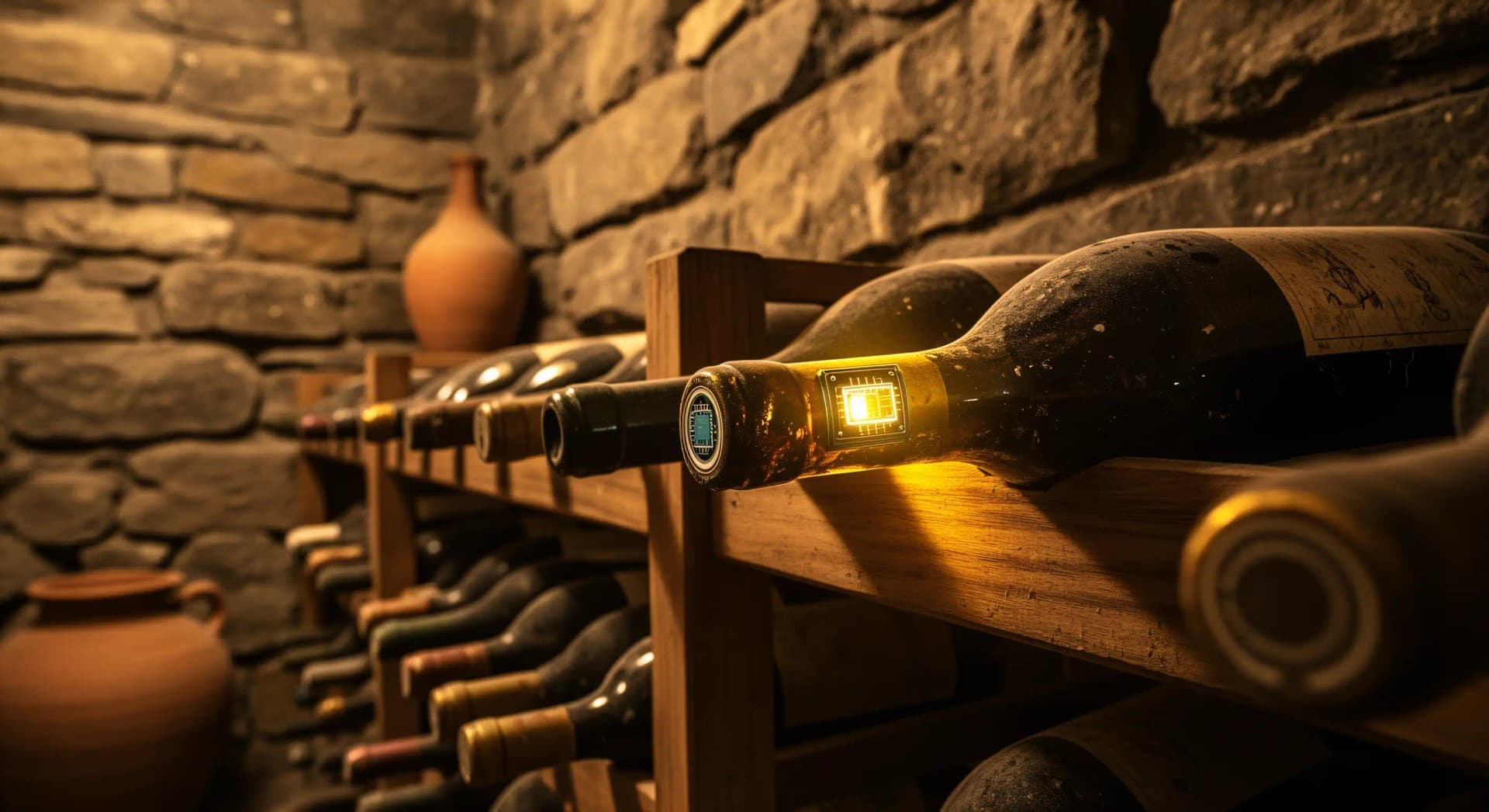 Blockchain et vin : traçabilité numérique contre la fraude