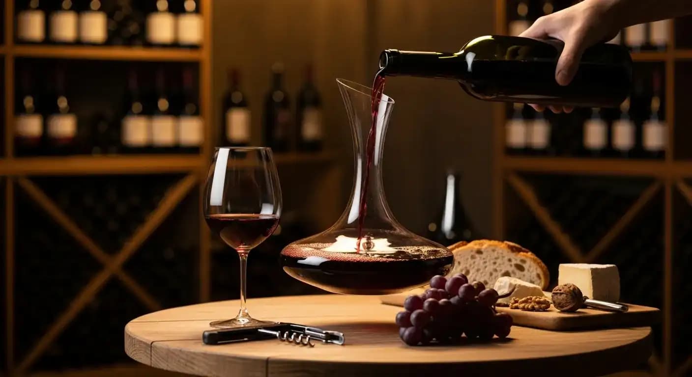Décanter un vin : quand, pourquoi et comment