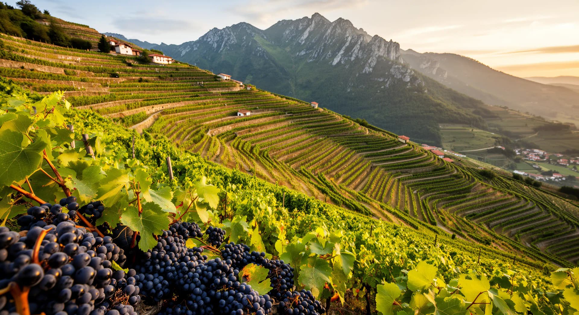 Irouléguy, le tannat en terrasses du Pays basque
