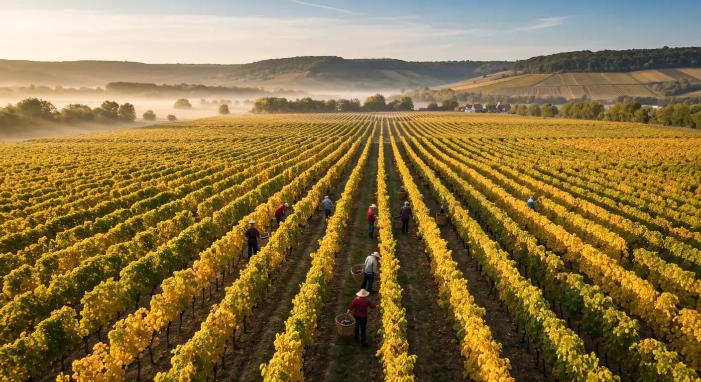 Millésime Bourgogne 2025 : vendanges précoces, +45 %