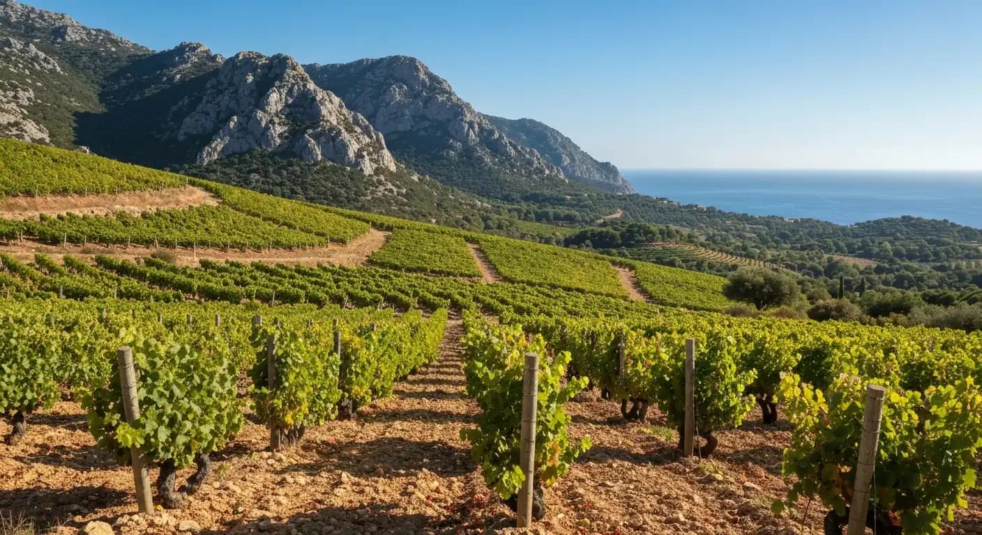 Patrimonio : Nielluccio et Vermentino sur calcaires corses