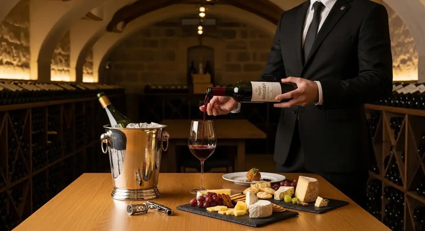 Température de service du vin : le guide complet par type