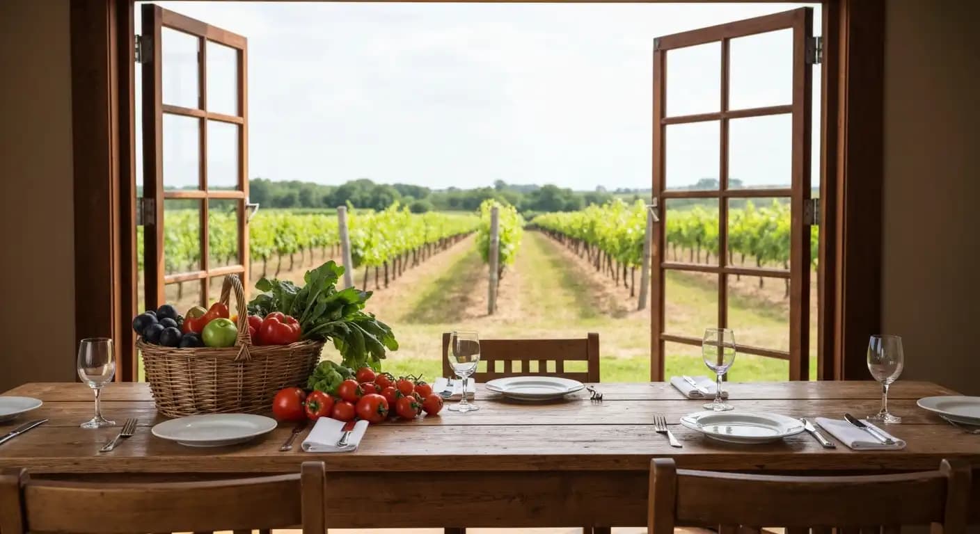 Terroir local, table transparente : le nouveau luxe