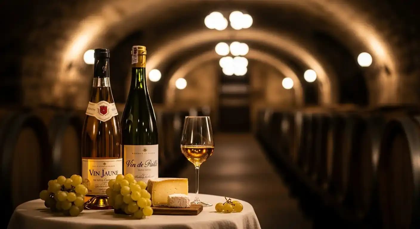 Vignoble du Jura : vin jaune, paille et trésors