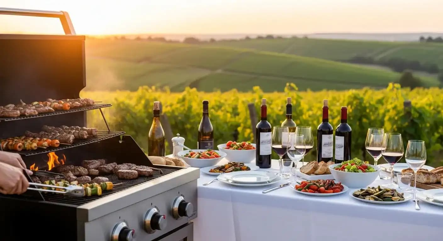 Vin et barbecue : accords estivaux