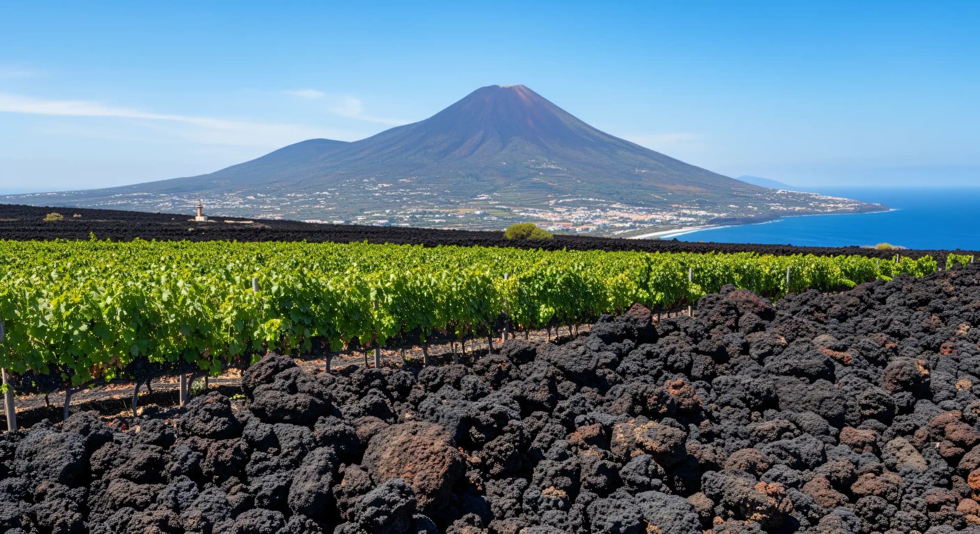 Vins volcaniques : Etna, Santorin, Canaries sur lave